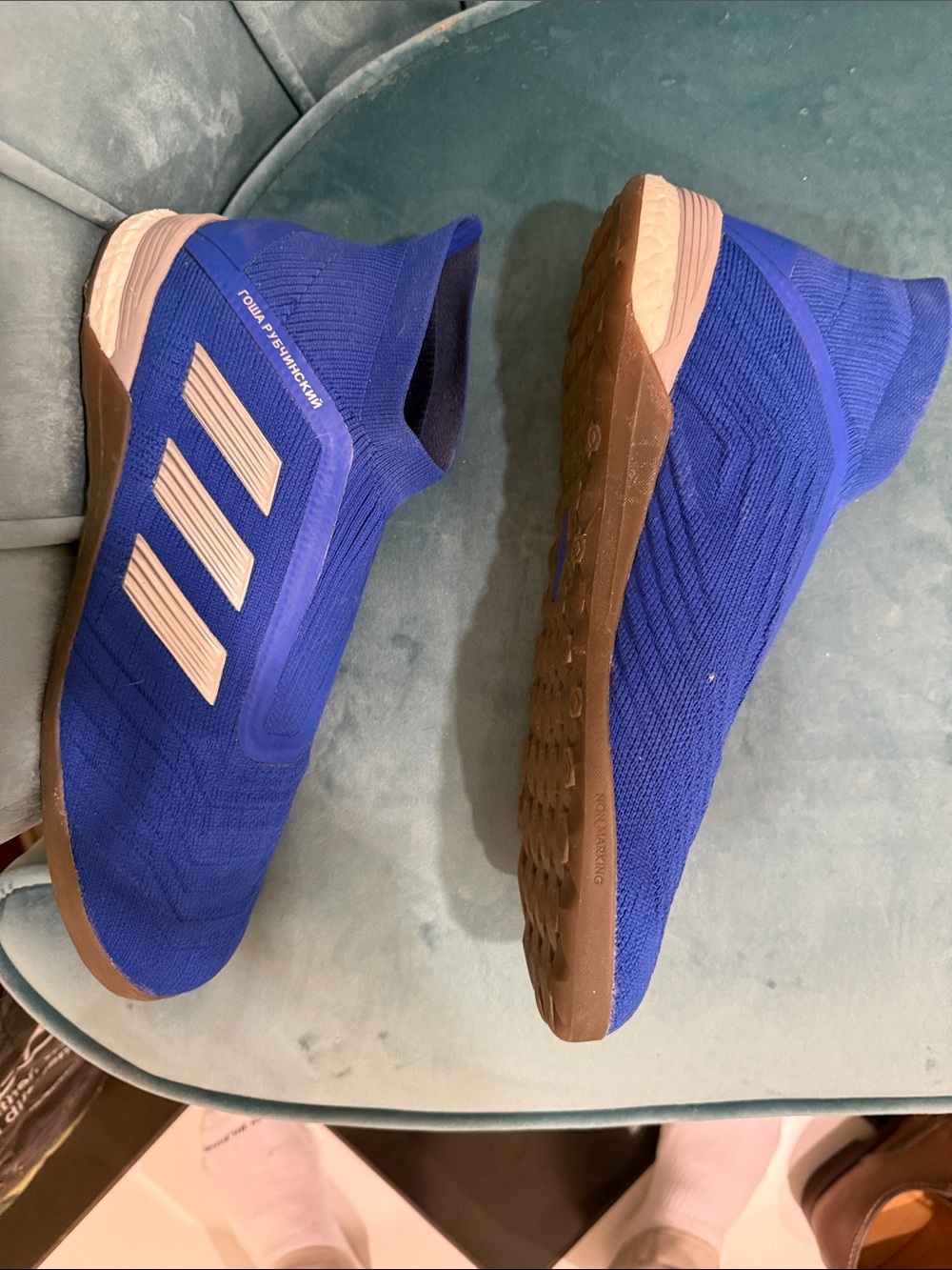 adidas N3XT L3V3L Royal Blue Basketball Shoes – Men’s Size 8